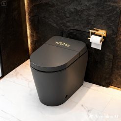 Tolet Elongated Two-Piece Toilet with Bidet Seat